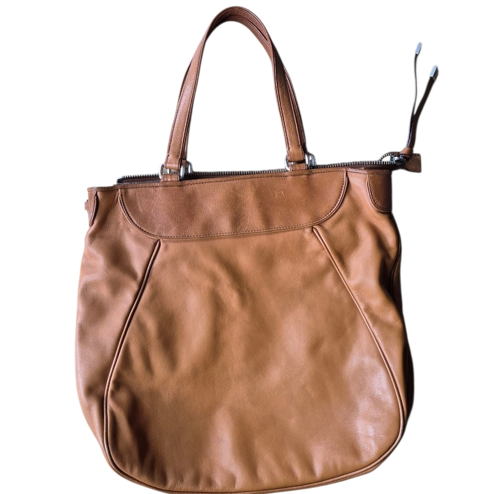 Michael Kors Brown Leather Shoulder Bag